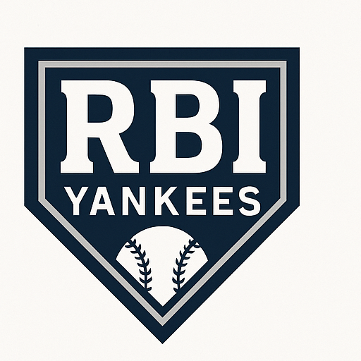 RBI Yankees Home Plate Logo